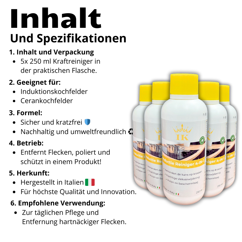 Induktionsreiniger 4-IN-1