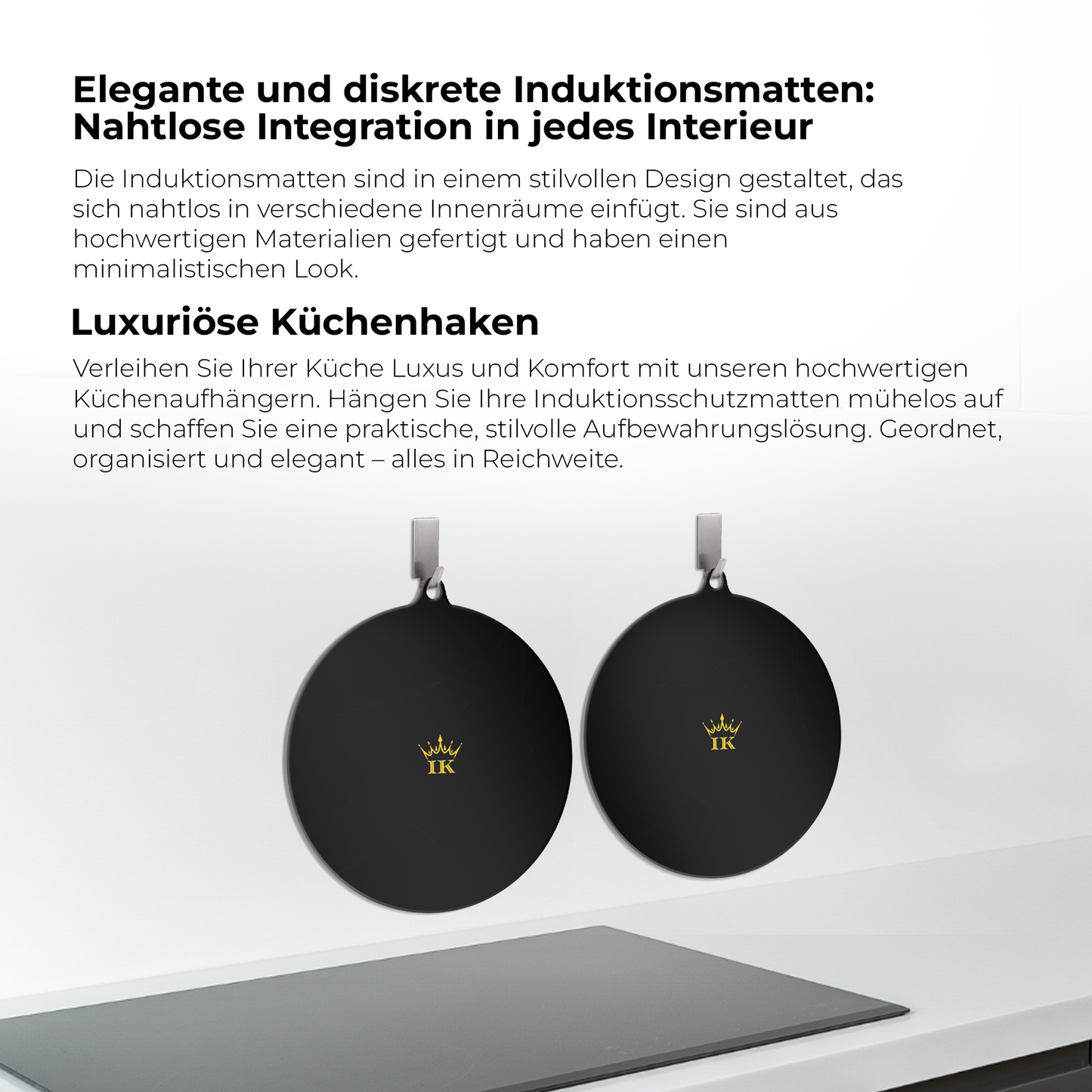 Induktionsschutz - Schwarz, Premium Qualität