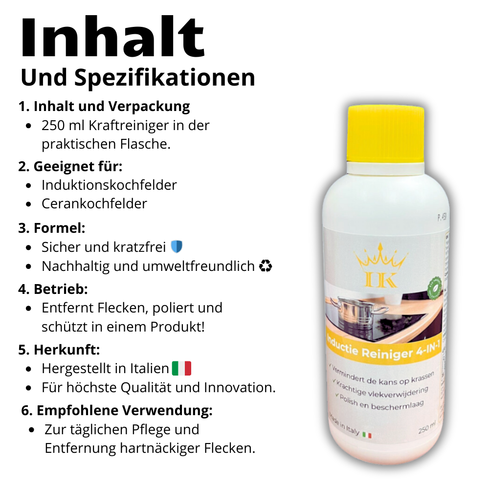 Induktionsreiniger 4-IN-1
