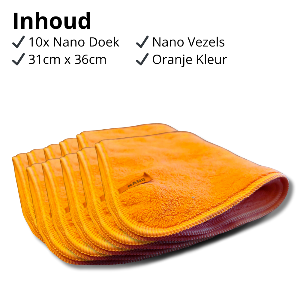 NanoPlus schoonmaakdoeken van nanovezels