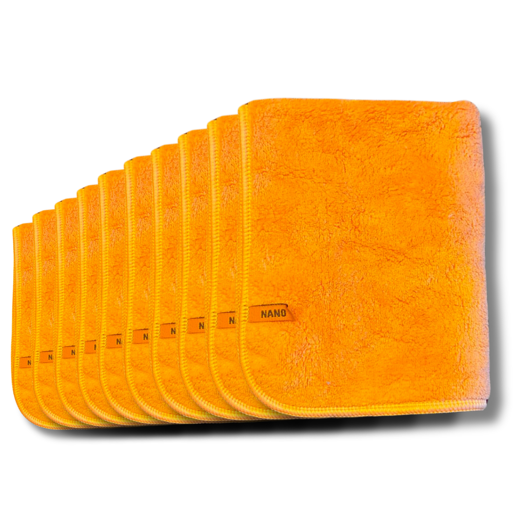 Reinigungstücher - Orange, 10 Stück