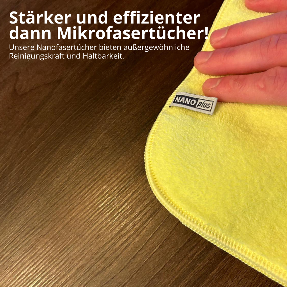 Reinigungstücher - Gelb, 3 Stück
