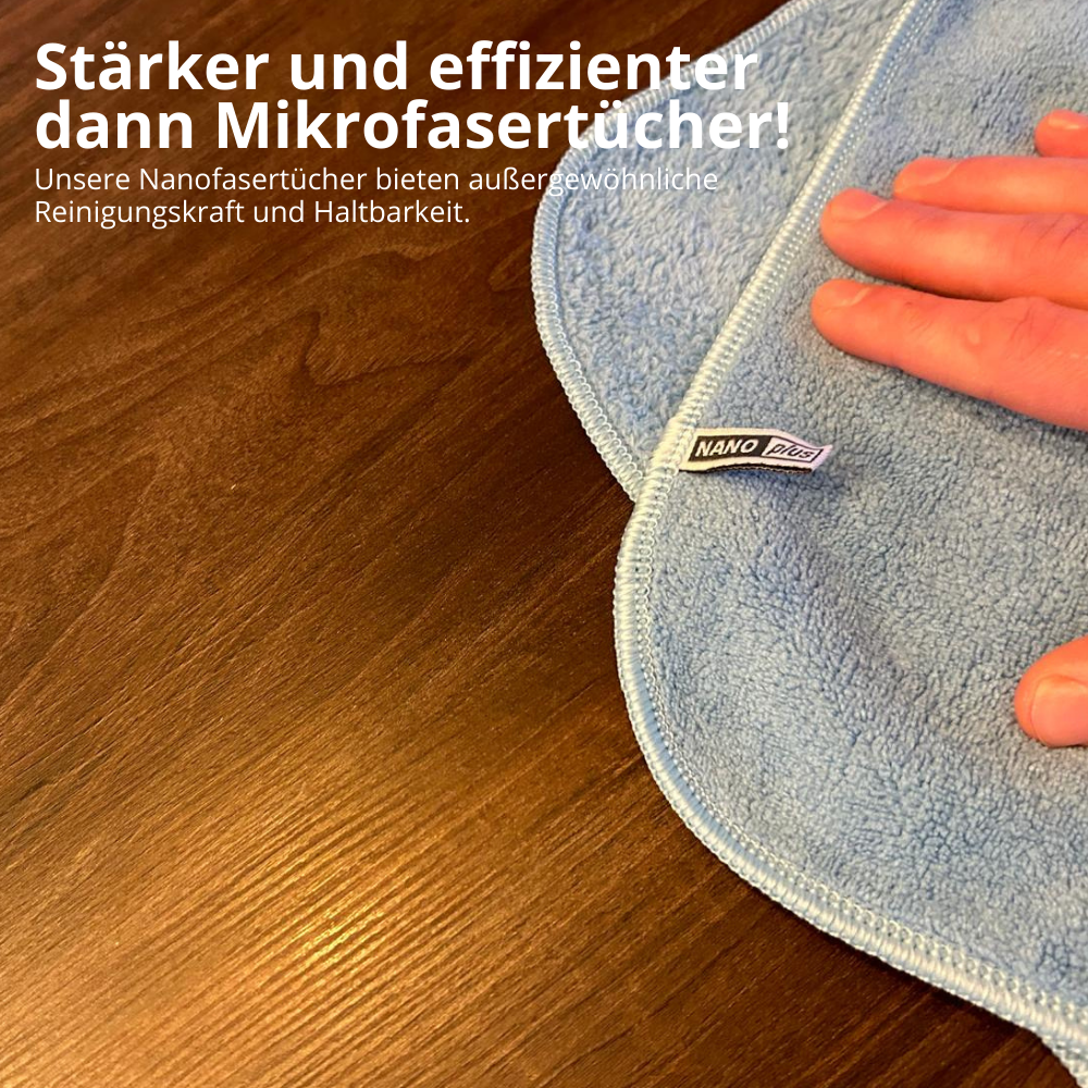 Reinigungstücher - Blau, 3 Stück