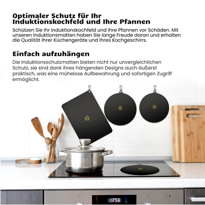 Induction Protectors - Black, Premium Quality