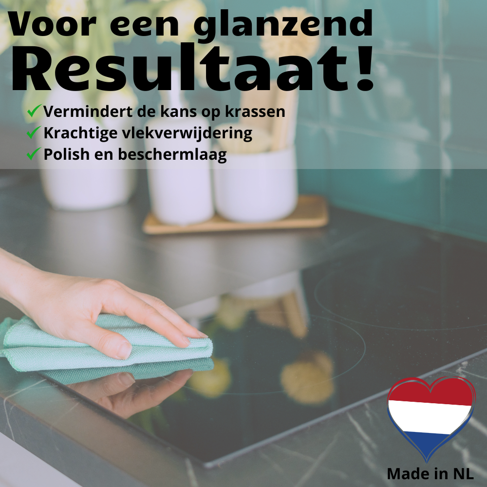 Induction Kings inductie reiniger 4-in-1 tegen krassen en vlekken met beschermlaag