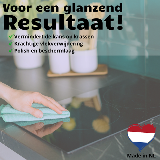 Induction Kings inductie reiniger 4-in-1 tegen krassen en vlekken met beschermlaag