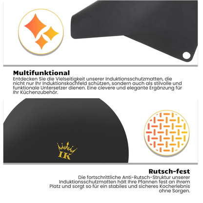 Induction Protectors - Black, Premium Quality