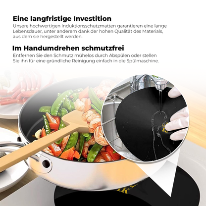 Induktionsschutz - Schwarz, Premium Qualität