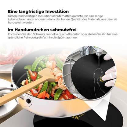 Induktionsschutz - Schwarz, Premium Qualität
