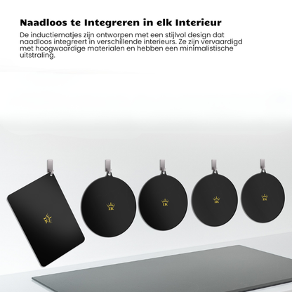 Inductie Beschermers - Zwart, Premium Kwaliteit