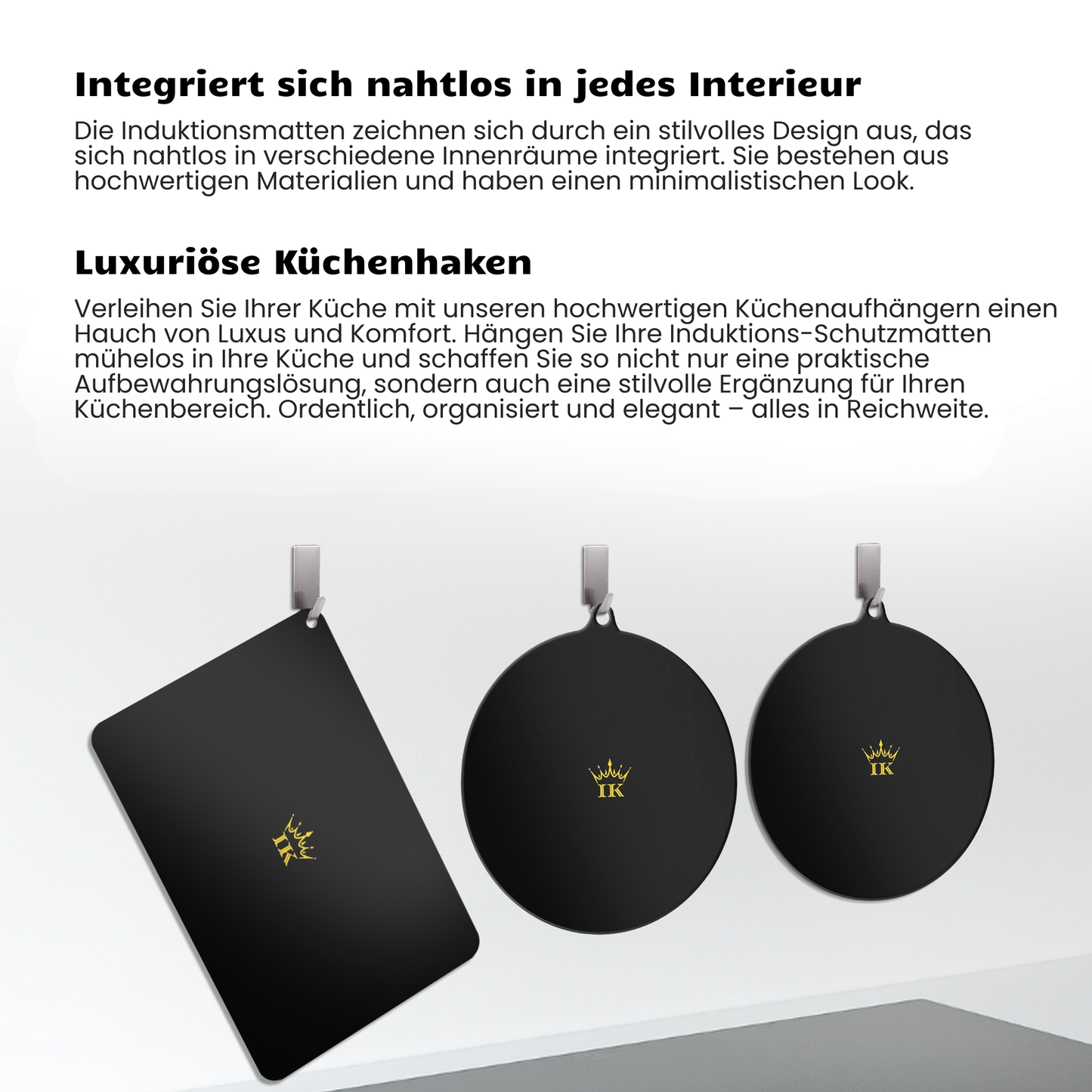 Induction Protectors - Black, Premium Quality
