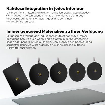 Induktionsschutz - Schwarz, Premium Qualität