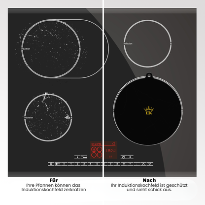 Induction Protectors - Black, Premium Quality