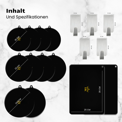 Induction Protectors - Black, Premium Quality