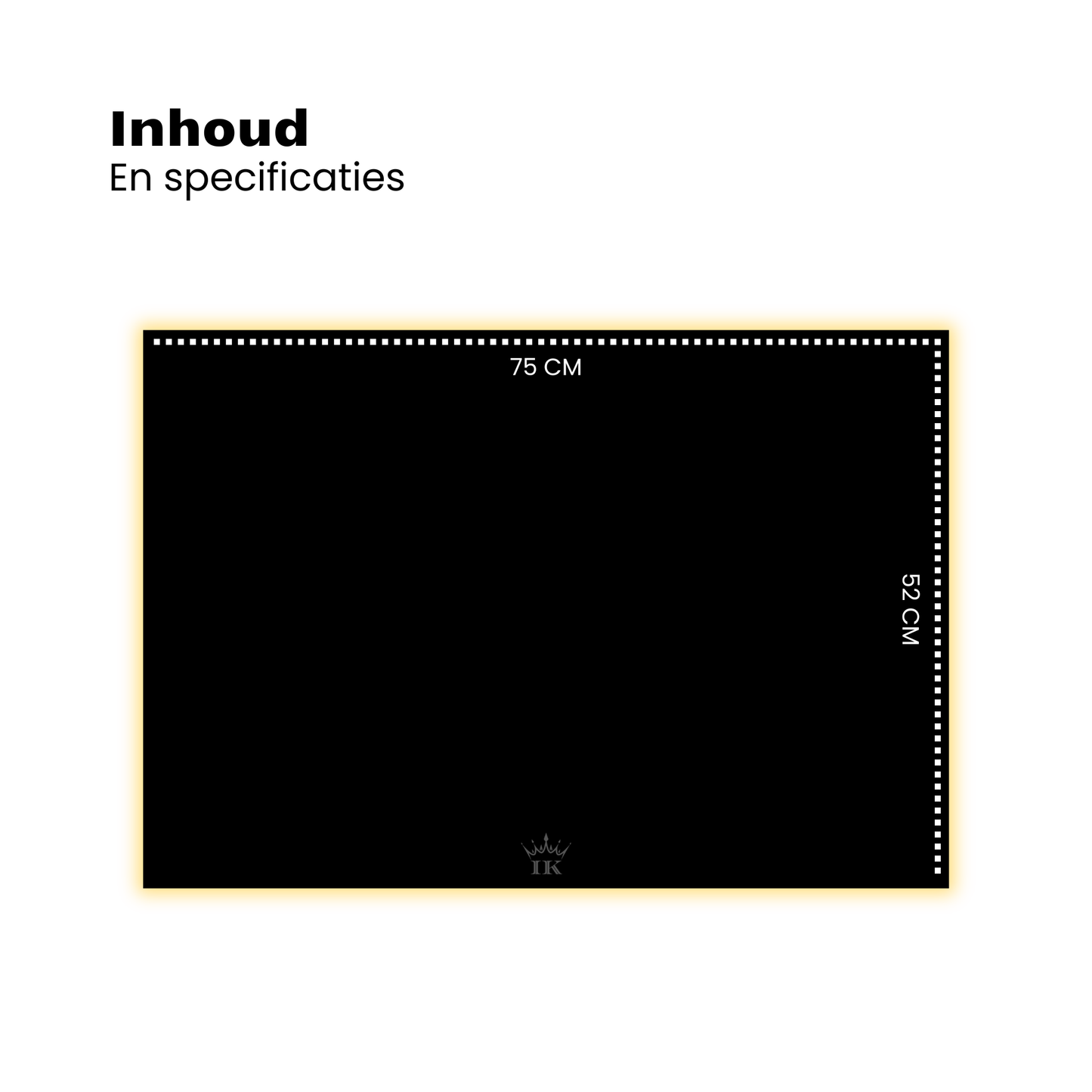 Inductie Beschermer & Afdekplaat - 75*52cm