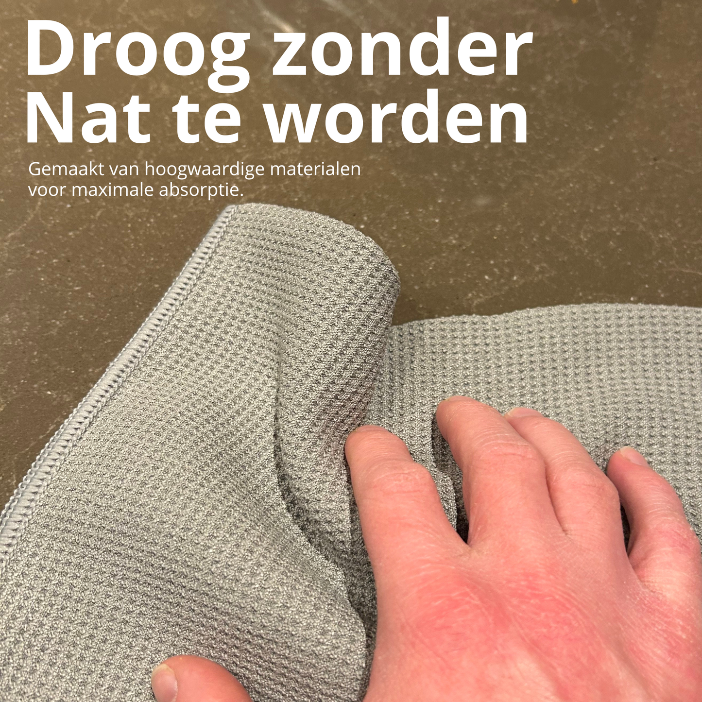 Premium Drying Towel - Grey, 1 piece