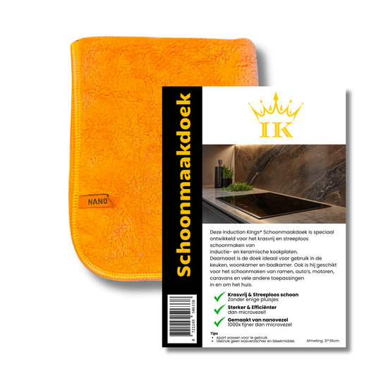 Nano Cleaning Cloth - Orange, 1 piece