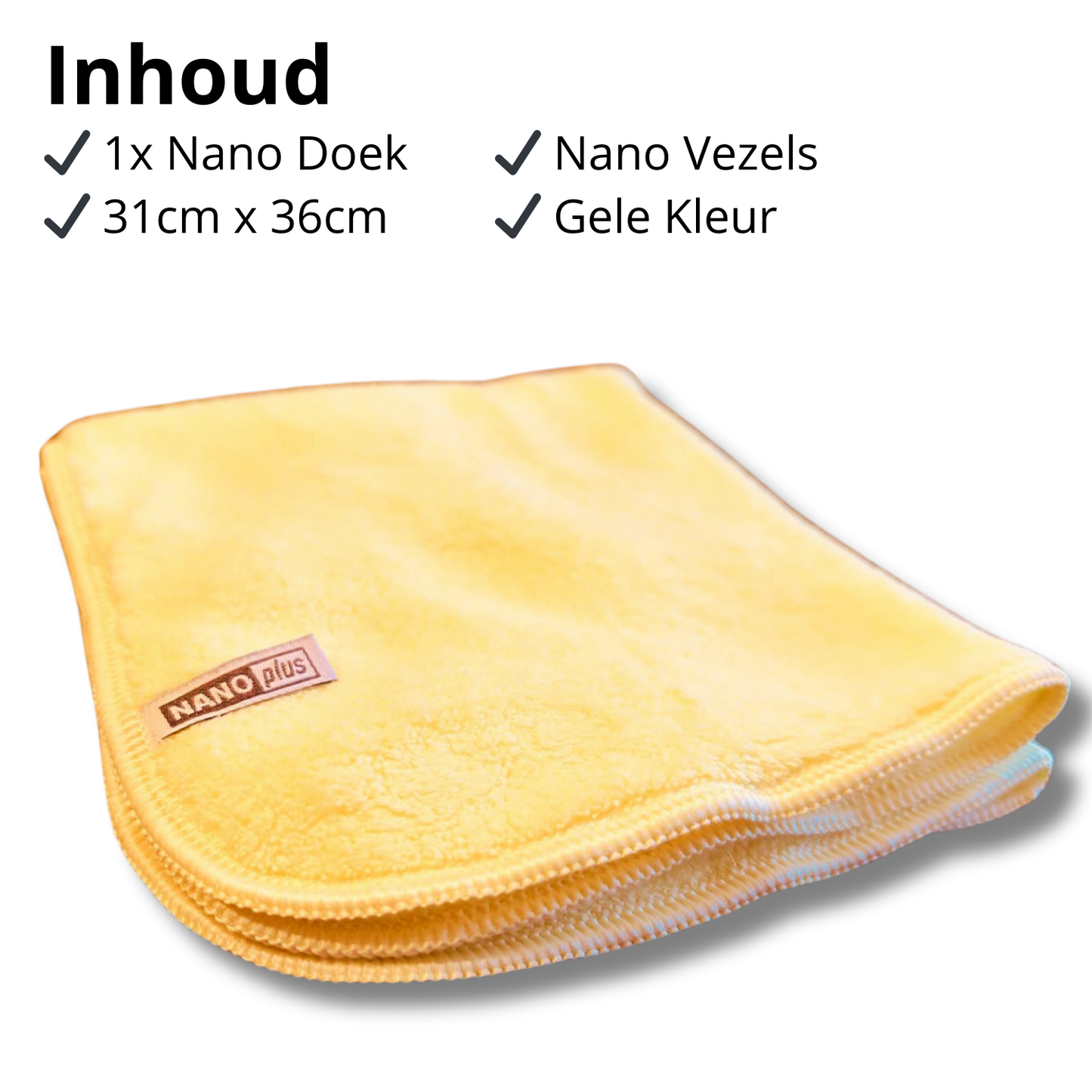 NanoPlus schoonmaakdoeken van nanovezels