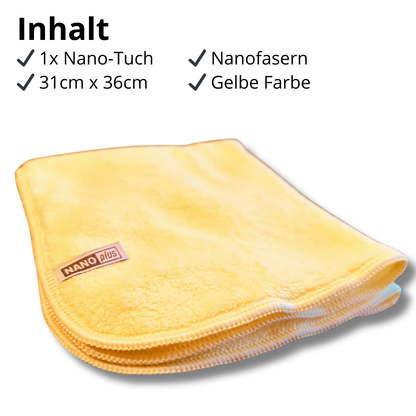 Schoonmaakdoek - Geel, 1 stuk