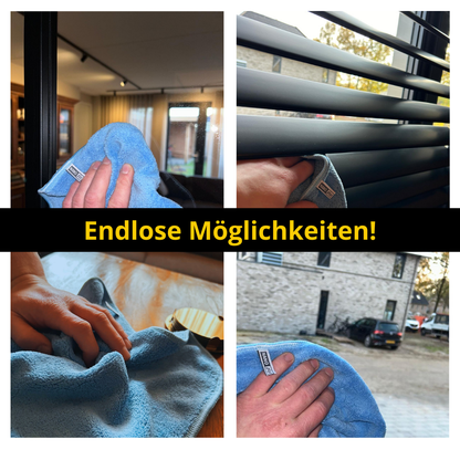 Reinigungstücher - Blau, 3 Stück