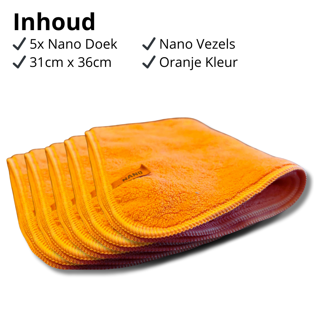 NanoPlus schoonmaakdoeken van nanovezels