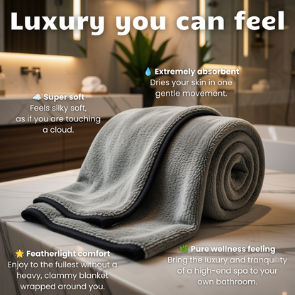 Luxe Nanovezel Badhanddoek XL - 90x65cm