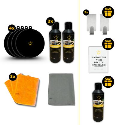 Induktions-Wartungspaket Schutz & Reinigung