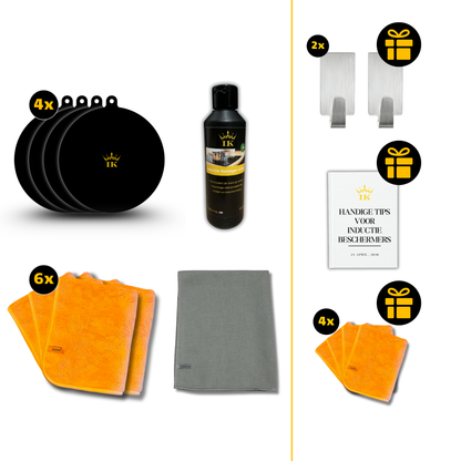 Induktions-Wartungspaket Schutz & Reinigung