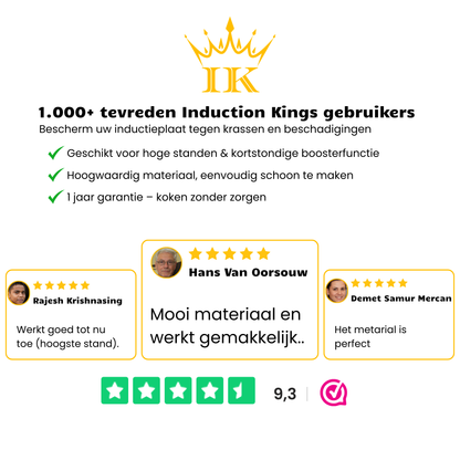 Induktions-Wartungspaket Schutz & Reinigung