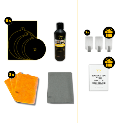 Induktions-Wartungspaket Schutz & Reinigung