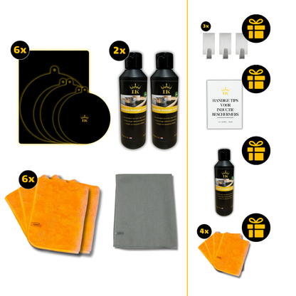 Induktions-Wartungspaket Schutz & Reinigung